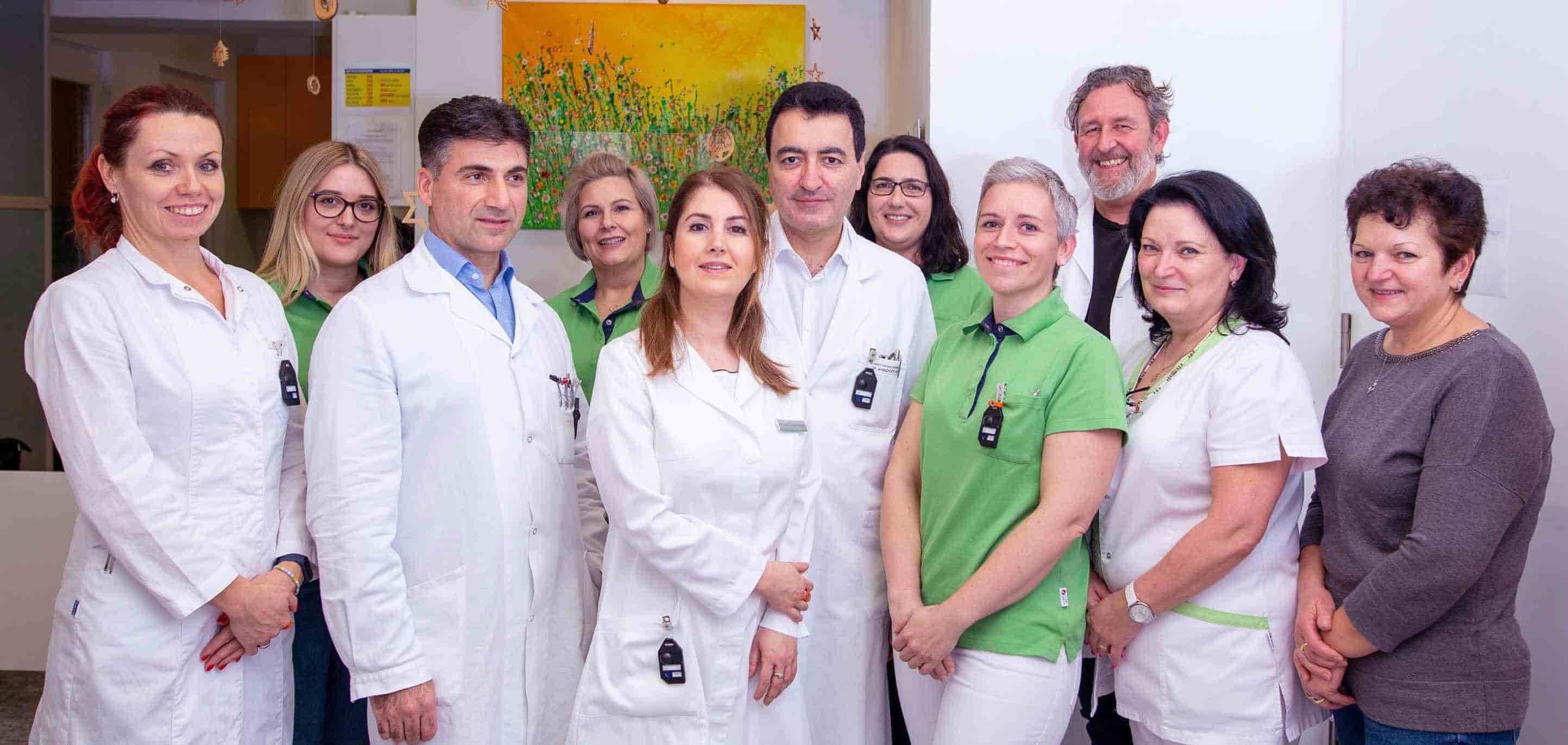 Das Team des nuklearmedizinischen Instituts Bruckneudorf